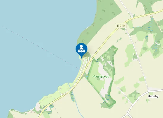 Map of Vadstena Camping