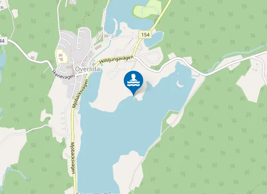Map of Näsets Badplats