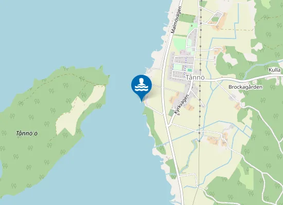 Map of Tånnö Vidösten