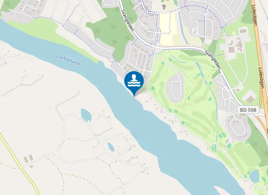 Map of Sävast Badstrand