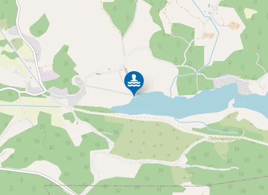 Map of Eklången badplats
