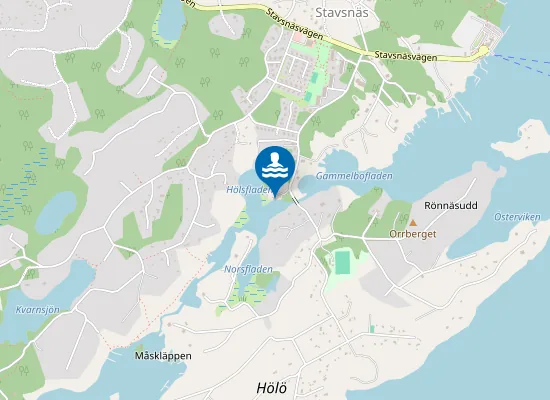 Map of Hölö klippbad