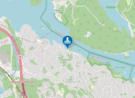 Map of Stortorpsbadet