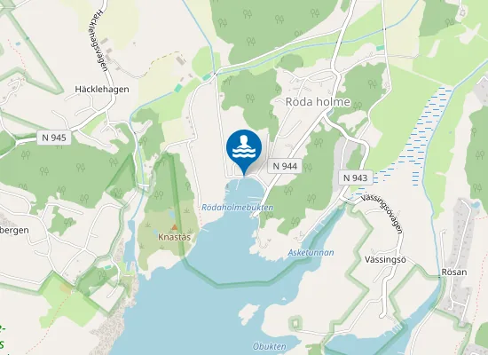 Map of Röde Holme