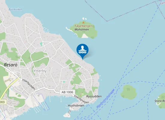 Map of Kadettbryggan