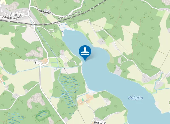 Map of Bålsjöbadet