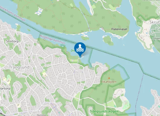Map of Sjöängsbadet