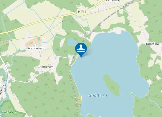 Map of Kristinebergsbadet
