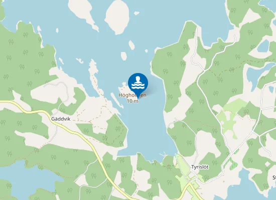 Map of Söderbaden