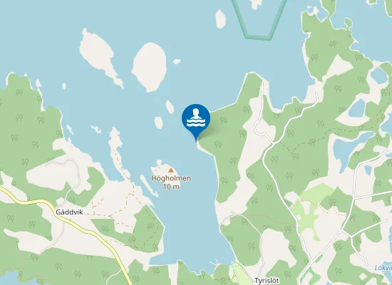 Map of Hoppklippan