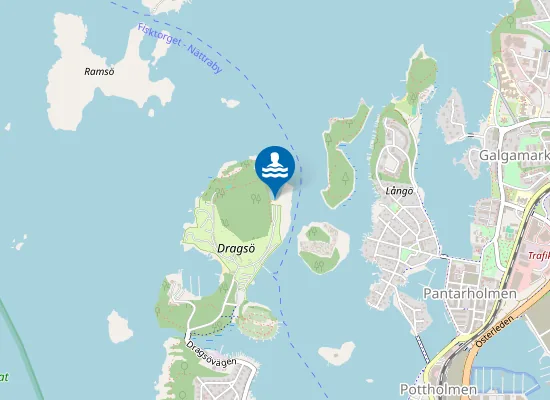 Map of Dragsö Aoursol