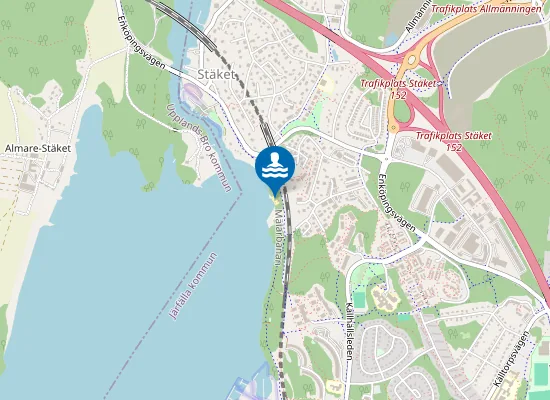 Map of Bonäsbadet