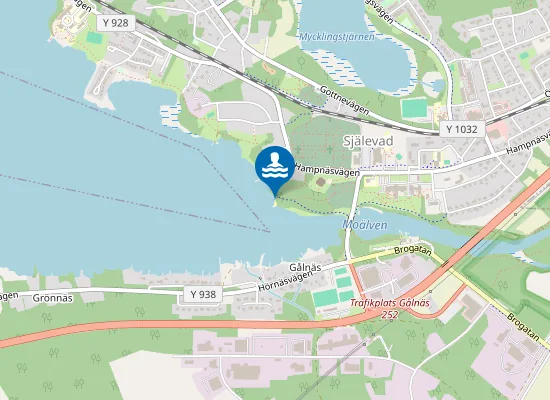 Map of Käringbadet