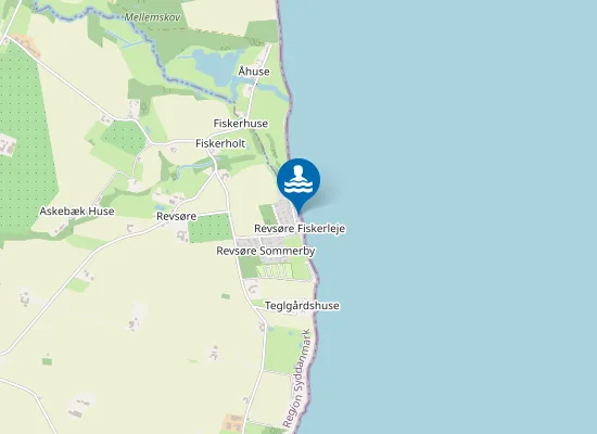 Map of REVSØRE N