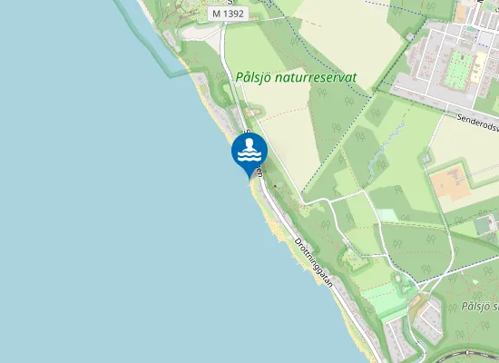 Map of Tinkarpsbadet