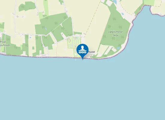 Map of LØGISMOSE SKOV