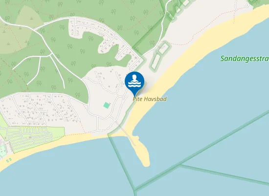 Map of Pite Havsbad