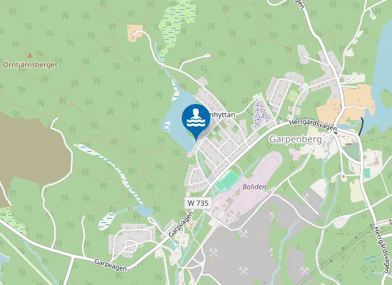 Map of Kuppen