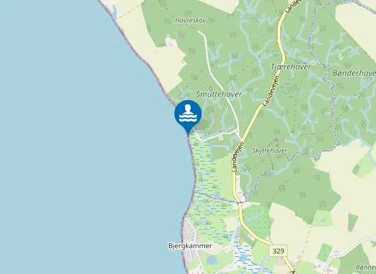 Map of DAMSBO STRAND