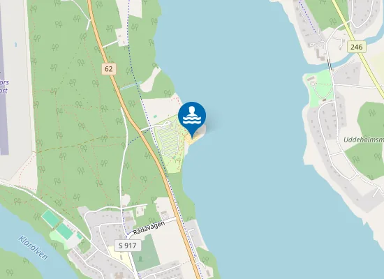 Map of Rådastrand