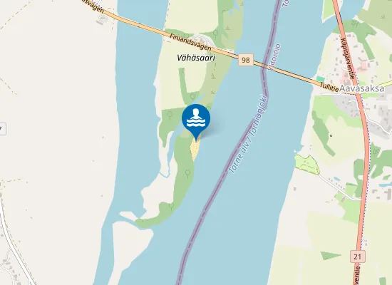 Map of BRO -stranden