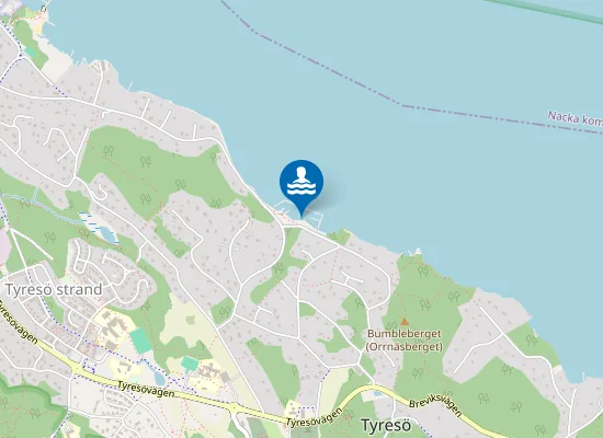 Map of Hoppbryggans bad