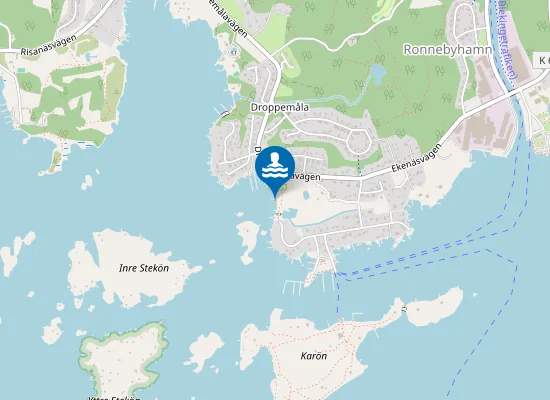 Map of Ekenäs Badplats