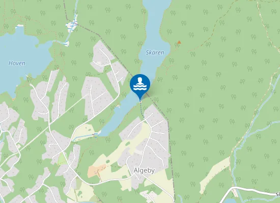 Map of Älgebybadet