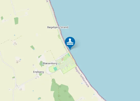 Map of BØGEBJERG STRAND