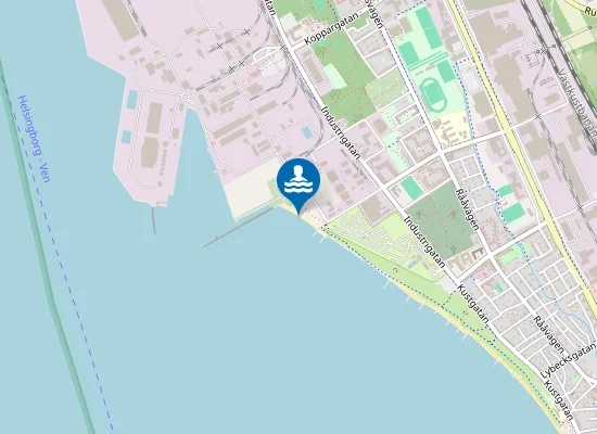 Map of Knähakenbadet - naturistbad