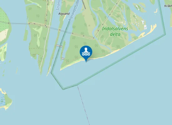 Map of Smackgrundet