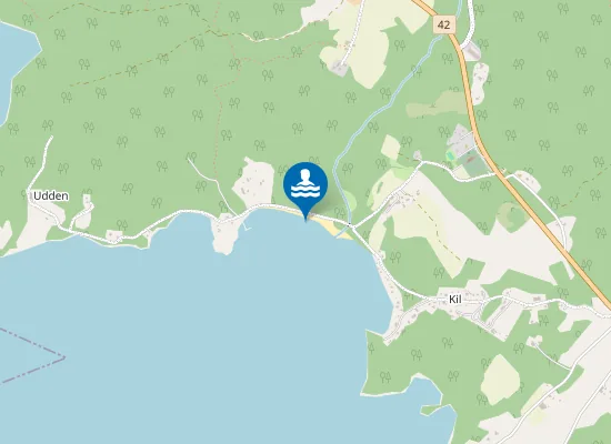 Map of Tämta Beach