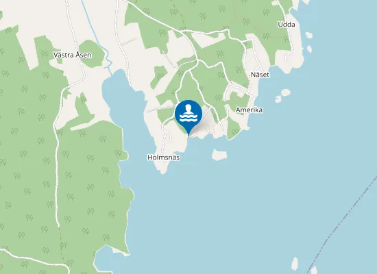 Map of Åsen Halna
