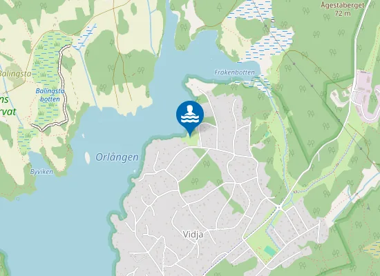 Map of Ringsättrabadet