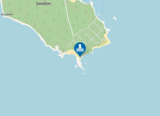 Map of Lilla Trouville Stranden