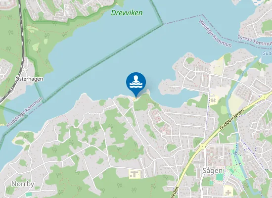 Map of Krokodilbadet