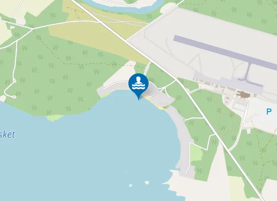 Map of Sjöbottsstrand