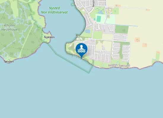 Map of Badeanstalten, Skansen