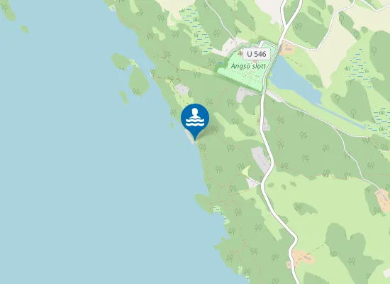 Map of Gåsviken