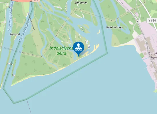 Map of Laxgrundet