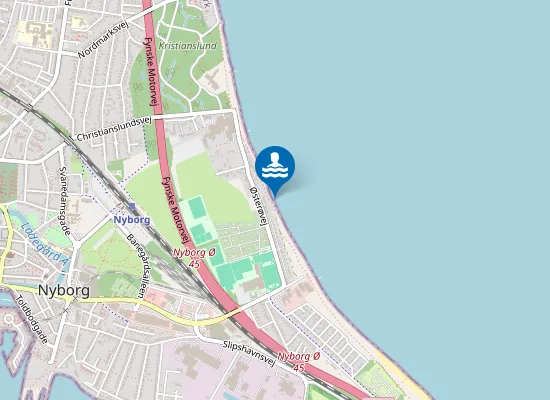 Map of STOREBÆLTSBADET