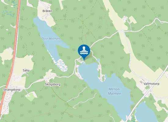 Map of Malmuddens Badplats