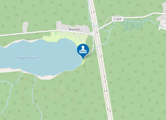 Map of Siggeforabadet