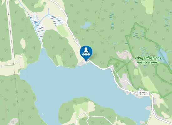 Map of Byrumsbadet