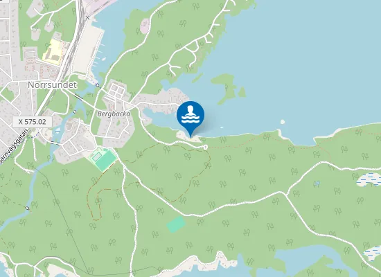 Map of Salthartsfjärden