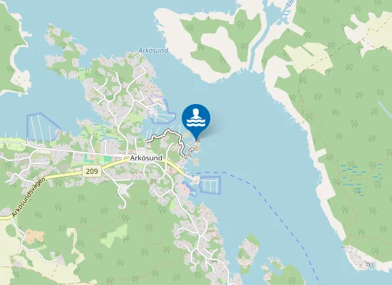 Map of Badholmarna