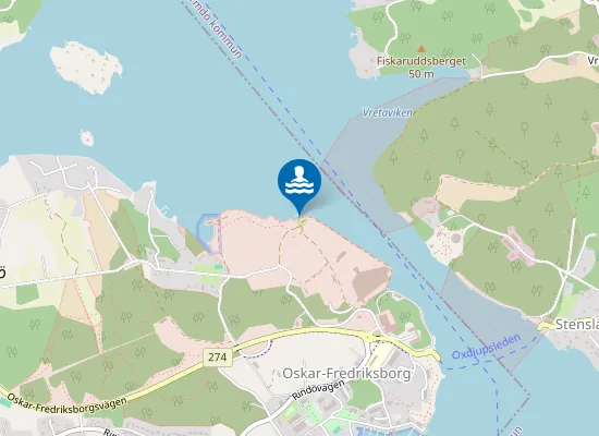 Map of Måldepån