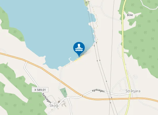Map of Stråtjära