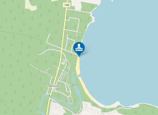 Map of Vitvikens Strand