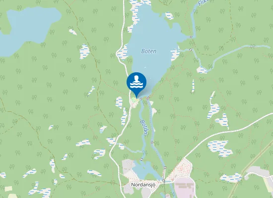 Map of Botens strand